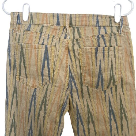 Ann Taylor Loft Multi Color Design Modern Skinny Ankle Jeans Sz 28/6 - Picture 4 of 10